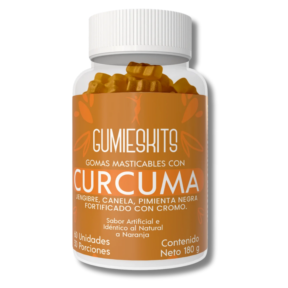 Gomitas Cúrcuma, Jengibre y Canela