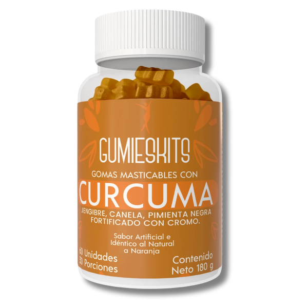 Gomitas Cúrcuma, Jengibre y Canela